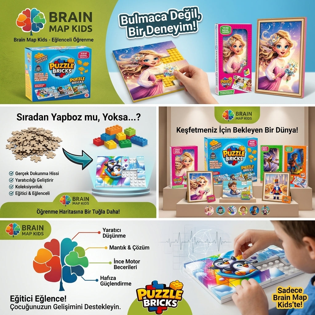 Yeni Nesil Yapboz: Puzzle Bricks