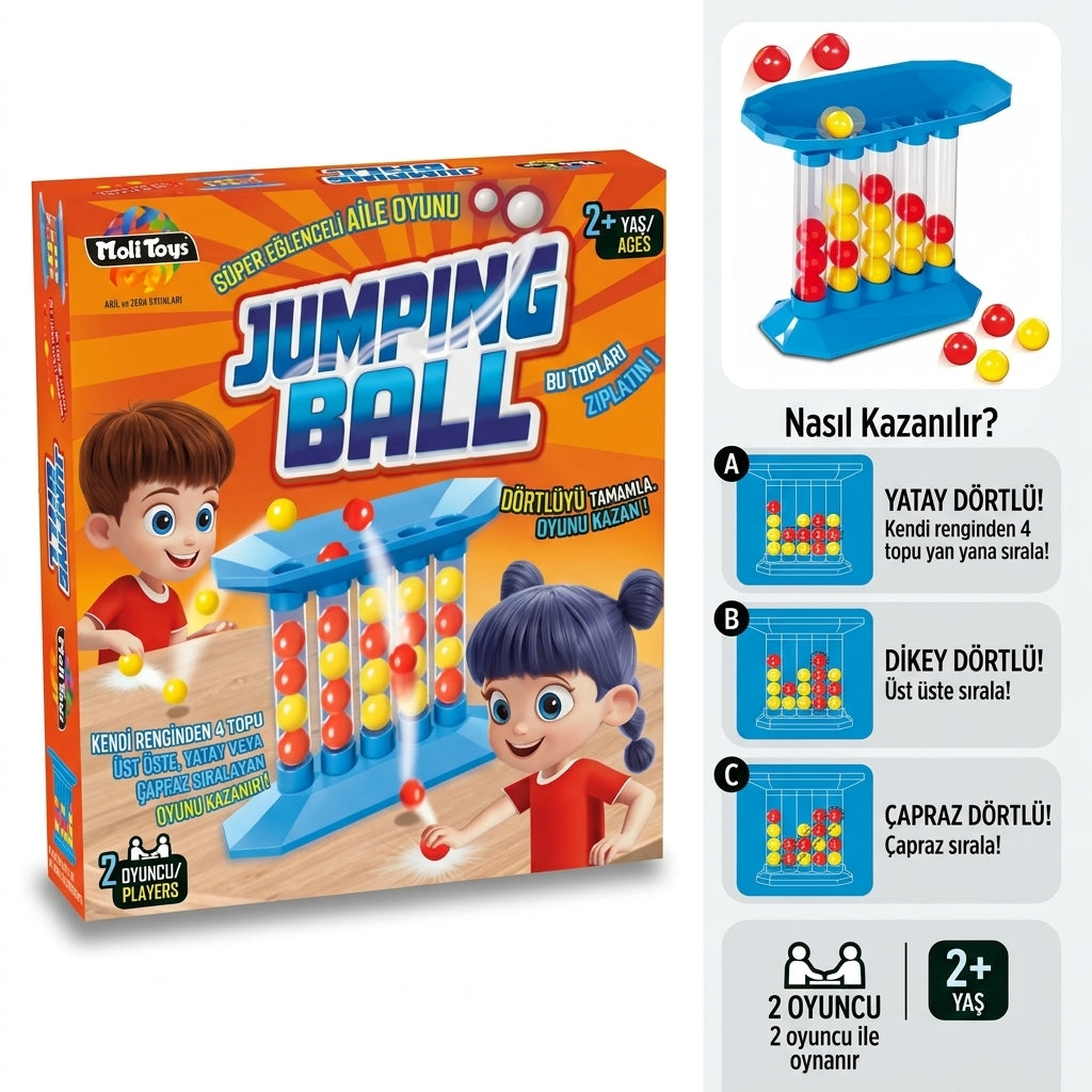 JUMPING BALL-EĞLENCELİ AİLE OYUNU