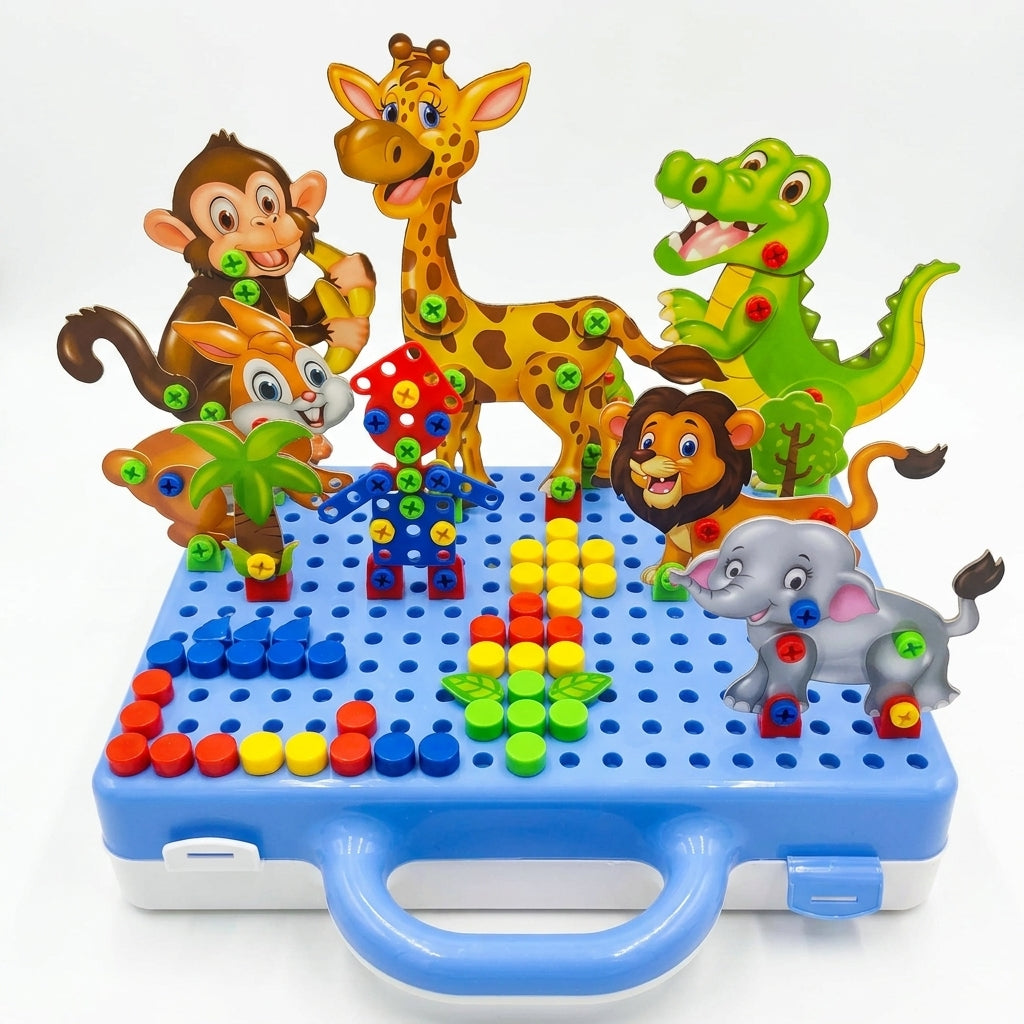 BRAIN MAP KIDS-STEAM Eğitici Matkap Seti