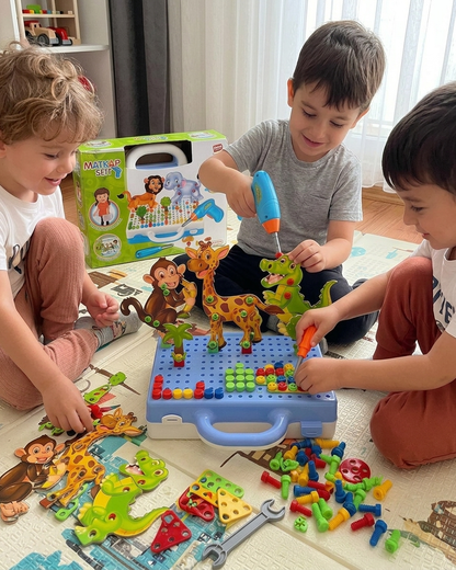 BRAIN MAP KIDS-STEAM Eğitici Matkap Seti